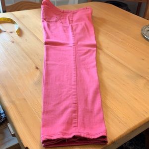 Pink Straight Leg Women's Pants